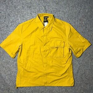 Oakley Reserve Pocket Shirt Sulfide Boxy Fit Snap Button Utility Shirt  L